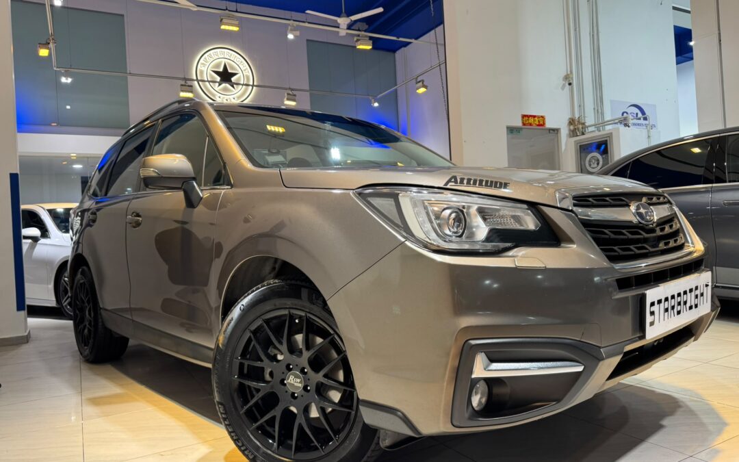 SUBARU FORESTER 2.0I-L CVT AWD SR